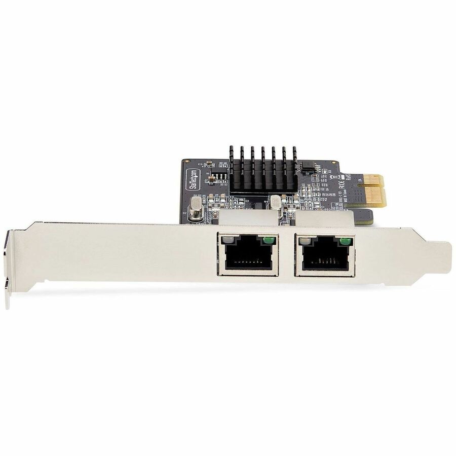 StarTech.com 2-Port Gigabit PCIe Network Adapter Card, RTL8111H, TAA Compliant
