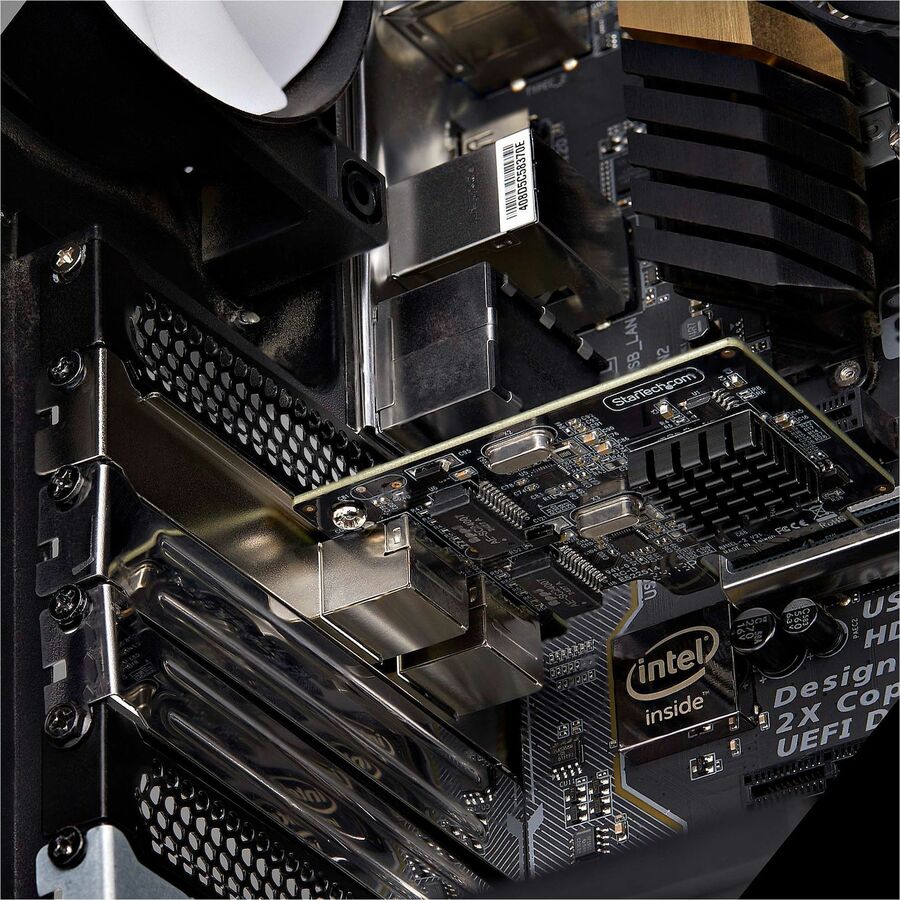 StarTech.com 2-Port Gigabit PCIe Network Adapter Card, RTL8111H, TAA Compliant