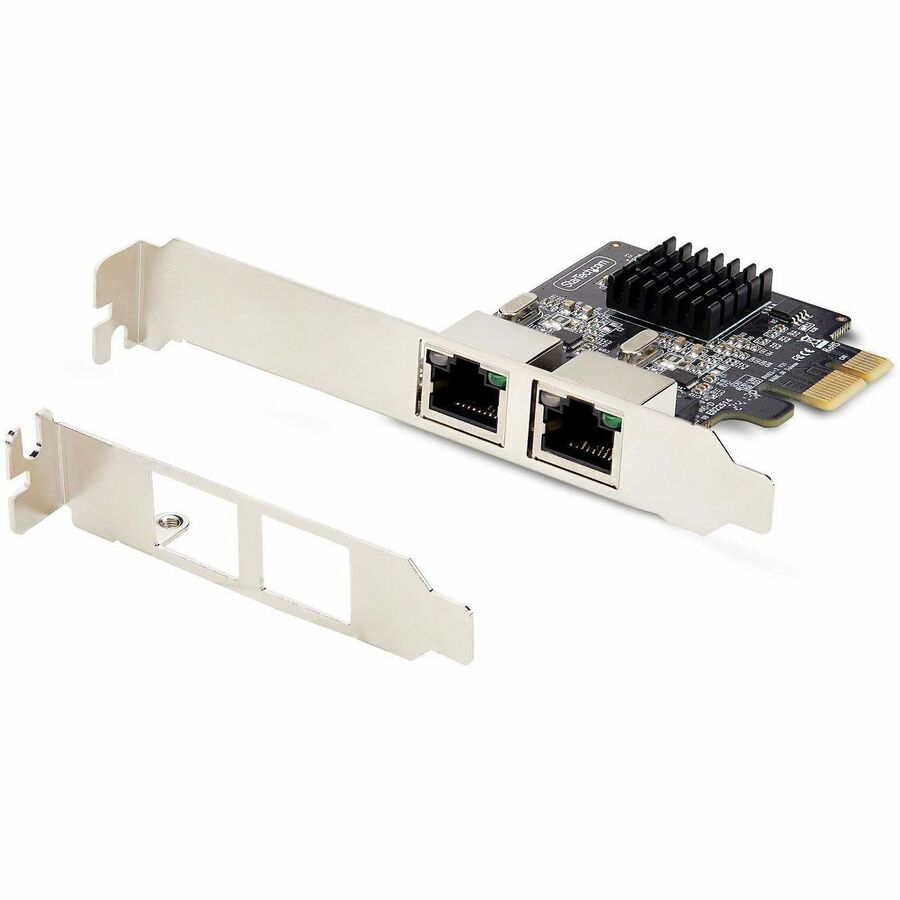 StarTech.com 2-Port Gigabit PCIe Network Adapter Card, RTL8111H, TAA Compliant