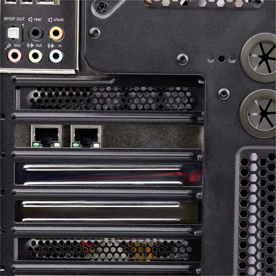 StarTech.com 2-Port Gigabit PCIe Network Adapter Card, RTL8111H, TAA Compliant