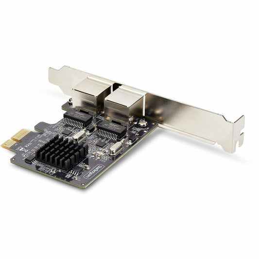 StarTech.com 2-Port Gigabit PCIe Network Adapter Card, RTL8111H, TAA Compliant