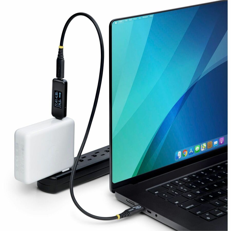 StarTech.com USBC-PWRTESTER USB-C Power Tester with Digital OLED Display