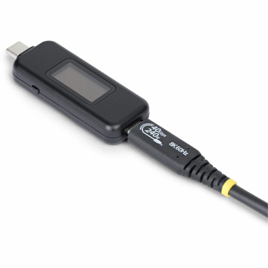 StarTech.com USBC-PWRTESTER USB-C Power Tester with Digital OLED Display