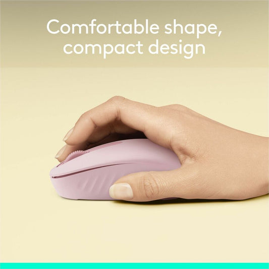 Logitech M196 Bluetooth Wireless Mouse - Compact, Portable, Rose