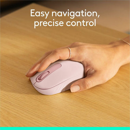 Logitech M196 Bluetooth Wireless Mouse - Compact, Portable, Rose