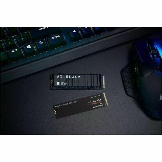Western Digital Black SN850X 8TB NVMe SSD with Heatsink – High-Performance M.2 2280 Internal Drive for Gaming and PC