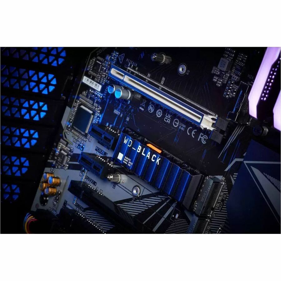 Western Digital Black SN850X 8TB NVMe SSD with Heatsink – High-Performance M.2 2280 Internal Drive for Gaming and PC