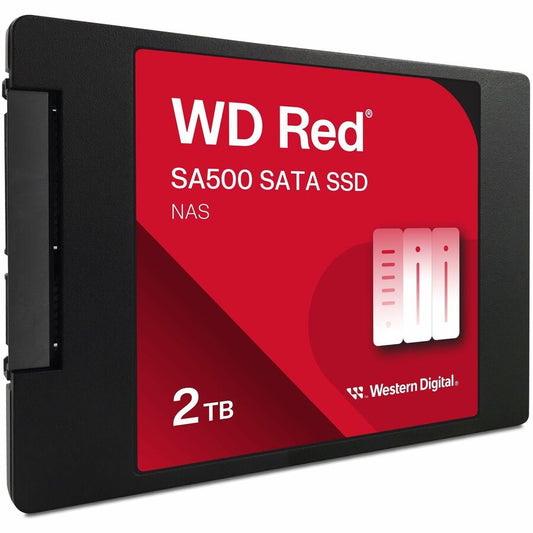 Western Digital WD Red SA500 WDS200T2R0A 2TB SATA SSD for NAS Systems