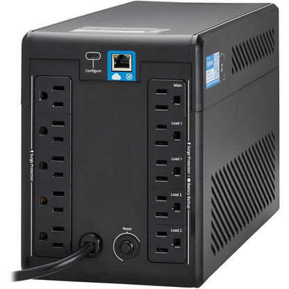 Eaton Tripp Lite Series 1000VA 600W Line-Interactive Cloud-Connected UPS with Remote Monitoring and LCD Display