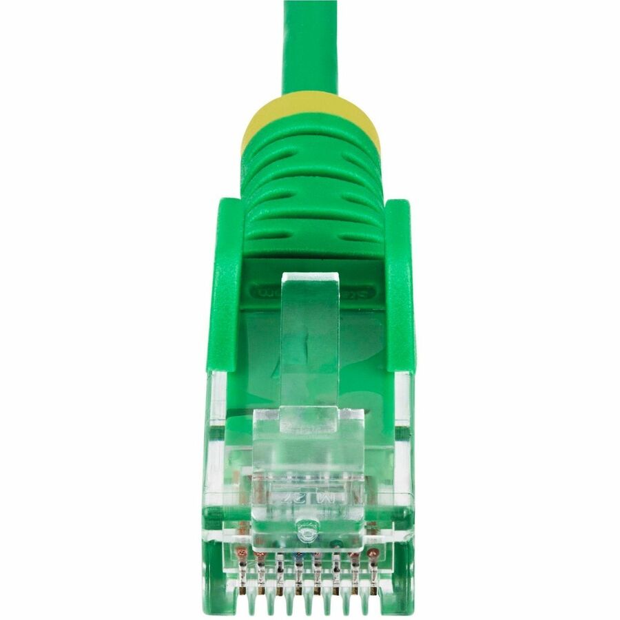 StarTech.com 50ft Green Slim Cat6 Ethernet Cable with Snagless RJ45 Connectors and LSZH Jacket