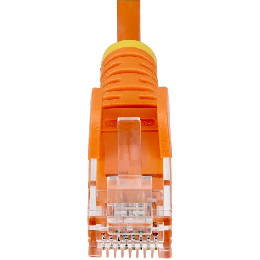 StarTech.com 50 ft Orange Slim Cat6 Ethernet Cable with Snagless RJ45 Connectors