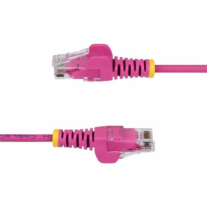 StarTech.com 25ft Pink Slim CAT6 Ethernet Cable with Snagless RJ45 Connectors