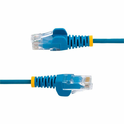 StarTech.com 25ft Blue Slim CAT6 Ethernet Cable with Snagless RJ45 Connectors