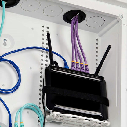 StarTech.com 28-Inch Wall-Mount Media Enclosure for Network Equipment and Cable Management