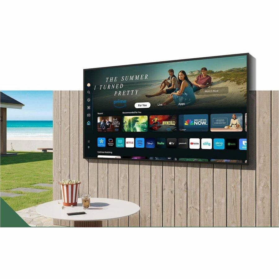 Samsung The Terrace LST9D 65-Inch Outdoor Neo QLED 4K Smart TV with HDR10+ and Anti-Reflection Technology