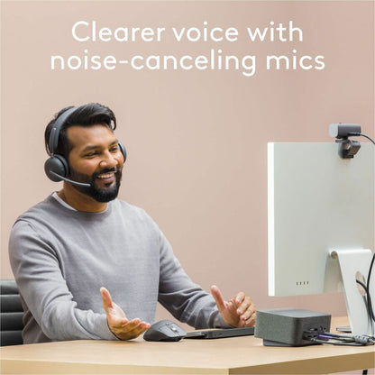 Logitech Zone Wireless 2 Noise Canceling Headset with Hybrid ANC and Bluetooth 5.2