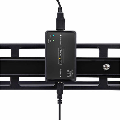 StarTech.com U1-USB-ISOLATOR USB Galvanic Isolator – Protects Critical Devices from Voltage Spikes up to 6,000V, DIN Rail Mountable, IP40 Dust/Water Resistance