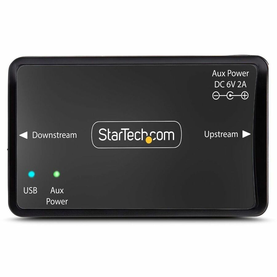StarTech.com U1-USB-ISOLATOR USB Galvanic Isolator – Protects Critical Devices from Voltage Spikes up to 6,000V, DIN Rail Mountable, IP40 Dust/Water Resistance