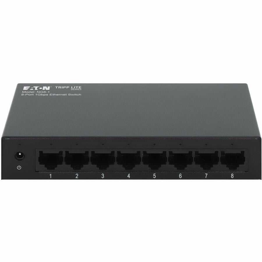 Eaton Tripp Lite Series NG8-1 Ethernet Switch - 8-Port Gigabit Desktop Network Hub