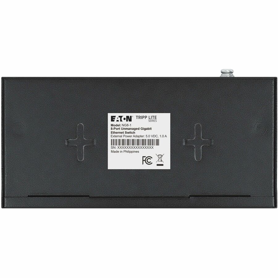 Eaton Tripp Lite Series NG8-1 Ethernet Switch - 8-Port Gigabit Desktop Network Hub