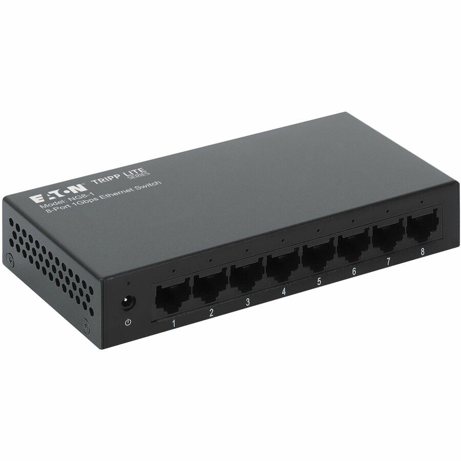 Eaton Tripp Lite Series NG8-1 Ethernet Switch - 8-Port Gigabit Desktop Network Hub