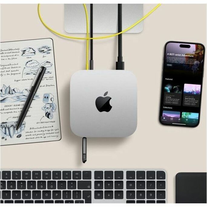 Apple Mac mini MU9D3LL/A Desktop Computer - Apple M4 - 16 GB - 256