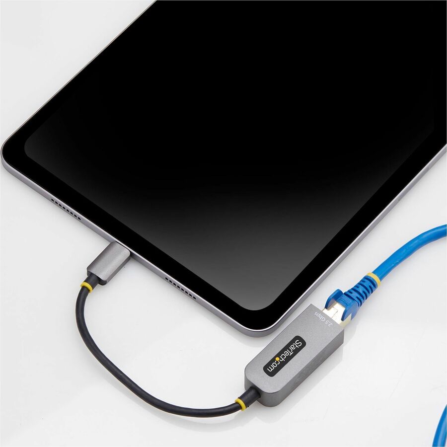 StarTech.com 2.5GbE USB-C to Ethernet Adapter - NBASE-T NIC for Fast Network Connectivity