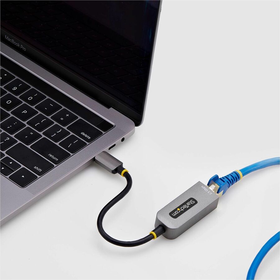 StarTech.com 2.5GbE USB-C to Ethernet Adapter - NBASE-T NIC for Fast Network Connectivity