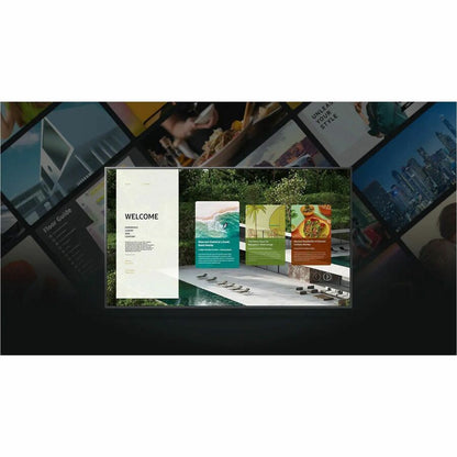 Samsung Crystal HCU708 HG43CU708NF 43-Inch 4K UHD Smart LED-LCD Hospitality TV with bLAN and Smart Hub