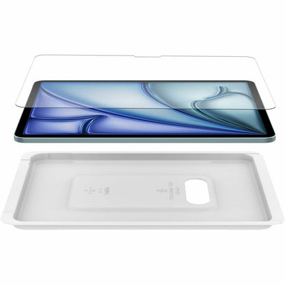 Belkin ScreenForce TemperedGlass Screen Protector for Apple iPad Air 11" (2024) – 9H Impact & Scratch Resistance with Case Compatibility