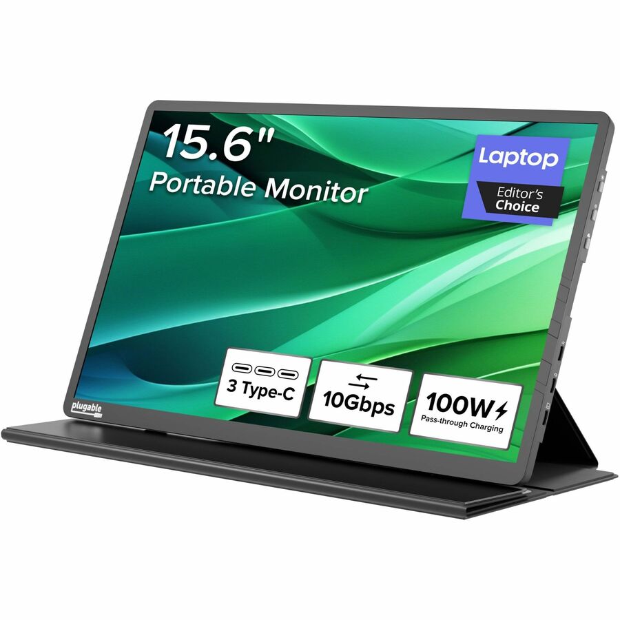 Plugable Portable Monitor and Keyboard Bundle (PDMON-BTKEY) for Enhanced Mobile Productivity