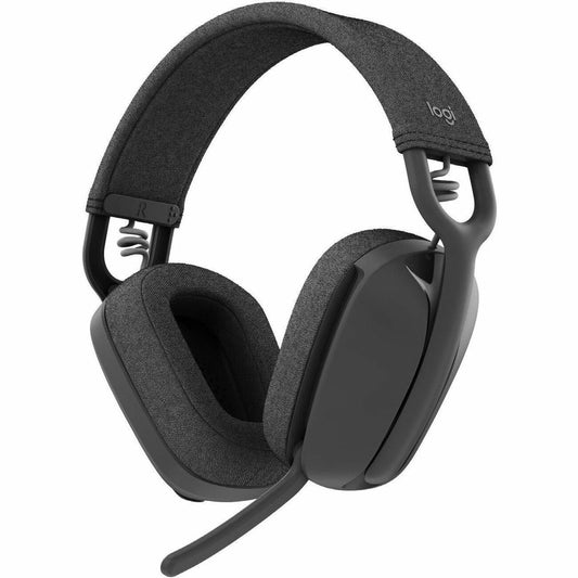 Logitech Zone Vibe Wireless Headset with Noise-Canceling Microphone and Bluetooth 5.2