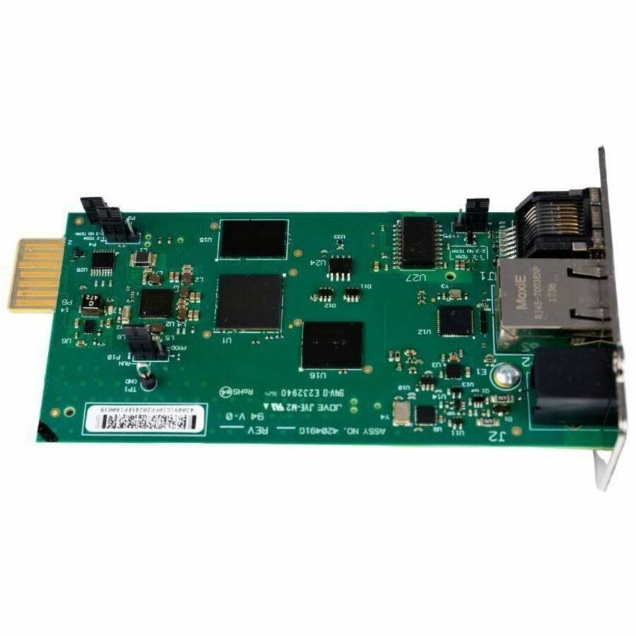 Vertiv Liebert RDU120 Network Management Card with Gigabit Ethernet and Secure Protocols