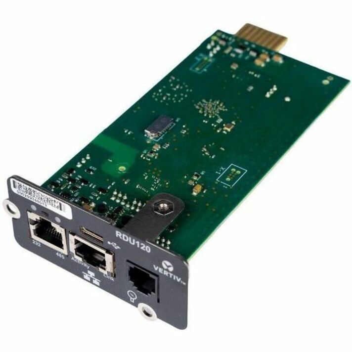 Vertiv Liebert RDU120 Network Management Card with Gigabit Ethernet and Secure Protocols
