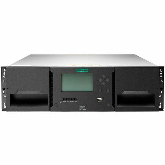 Hewlett Packard Enterprise MSL3040 Tape Library with LTO-9 Drives and 28.8 PB Capacity