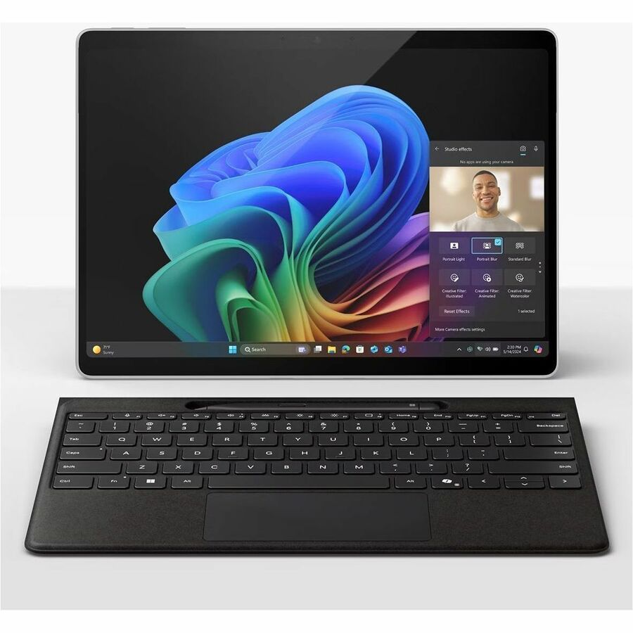 Microsoft Surface Pro 11 Copilot+ PC Tablet - 13-Inch, vPro Technology, 16GB RAM, 512GB SSD, Windows 11 Pro, Platinum