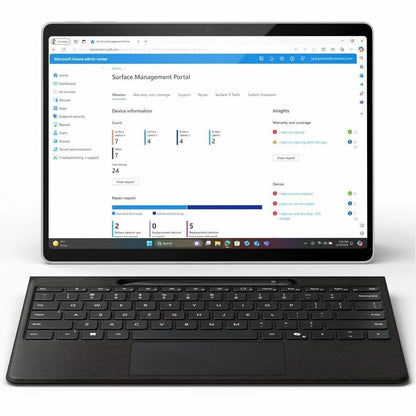 Microsoft Surface Pro 11 Copilot+ PC Tablet - 13-Inch, vPro Technology, 16GB RAM, 512GB SSD, Windows 11 Pro, Platinum