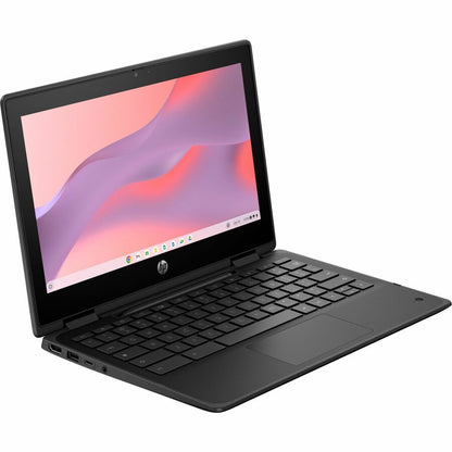 HP Fortis Flip G1m 11.6" Touchscreen Convertible 2 in 1 Chromebook - HD - Octa-core (ARM Cortex A76 + Cortex A55) - 32 GB Flash Memory - English Keyboard - Jet Black - Smart Buy