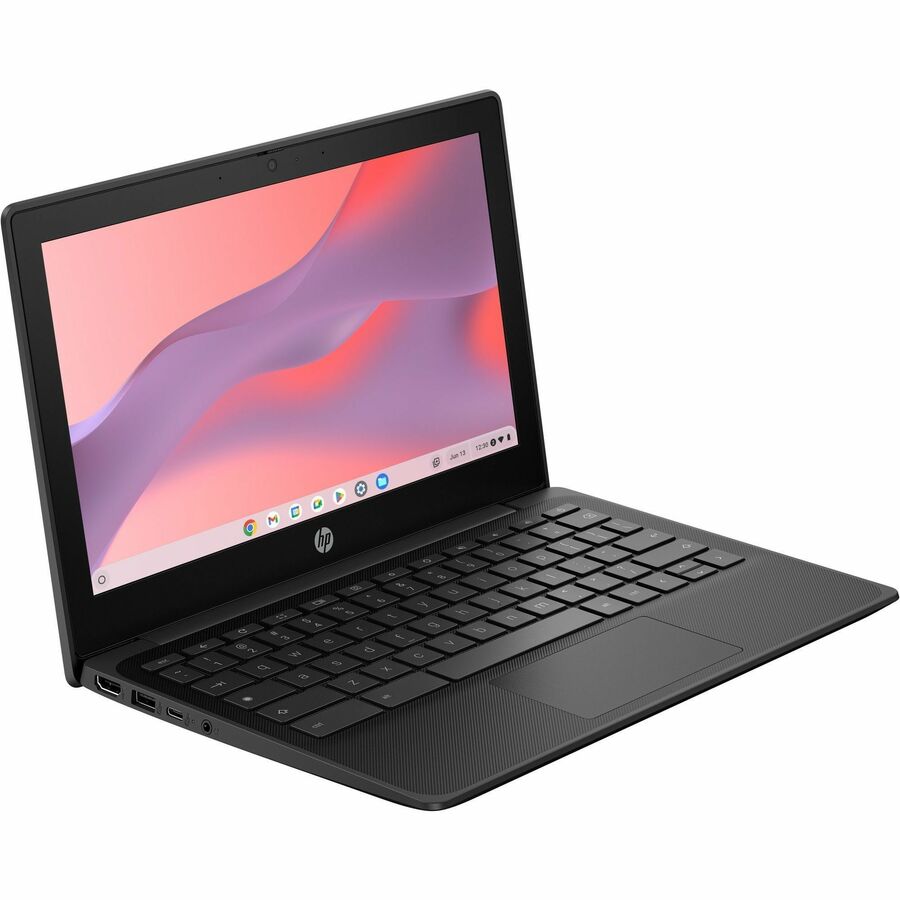 HP Fortis G1m 11.6" Touchscreen Rugged Clamshell Chromebook - HD - Octa-core (ARM Cortex A76 + Cortex A55) - 4 GB - 32 GB Flash Memory - English Keyboard - Jet Black - Smart Buy