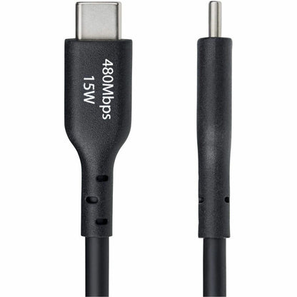 StarTech.com 10ft USB-A to USB-C Charging and Data Transfer Cable - 3A Fast Charging, USB 2.0, Durable TPE Jacket