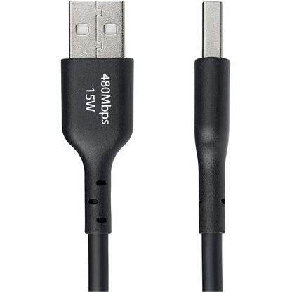 StarTech.com 10ft USB-A to USB-C Charging and Data Transfer Cable - 3A Fast Charging, USB 2.0, Durable TPE Jacket