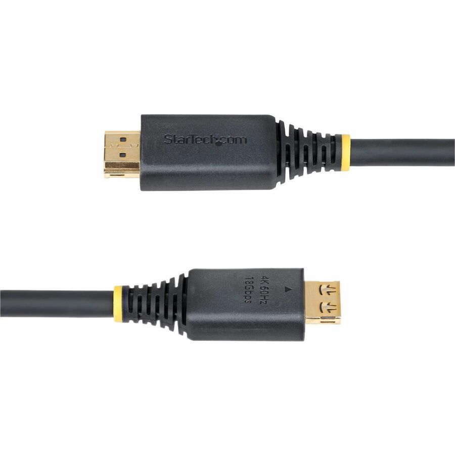 StarTech.com 15ft High Speed HDMI Cable with Gripping Connectors for 4K UHD and Gaming