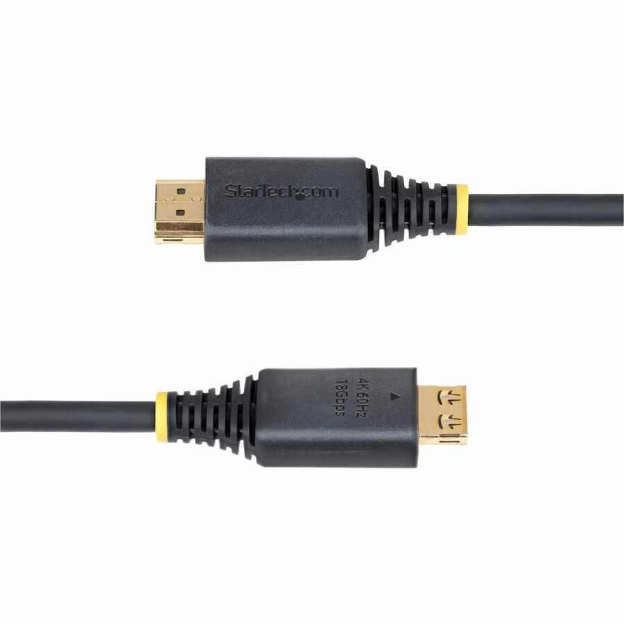 StarTech.com 6ft HDMI 2.0 High Speed Cable with Gripping Connectors for 4K UHD Displays