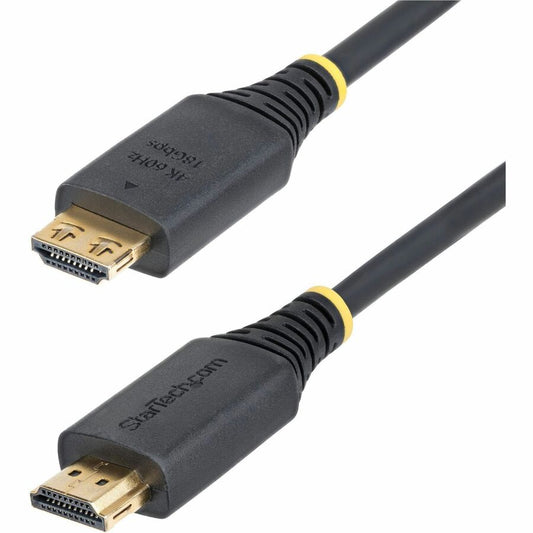 StarTech.com 6ft HDMI 2.0 High Speed Cable with Gripping Connectors for 4K UHD Displays