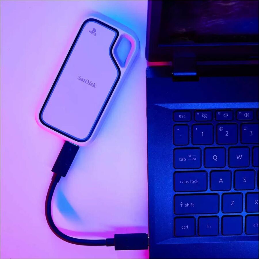 Western Digital SanDisk Extreme Portable SSD for PlayStation 5 and PC - 2TB