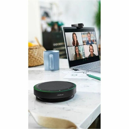Jabra Speak2 75 Wireless Conference Speakerphone with Full Duplex Audio and Microphone Quality Indicator