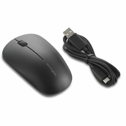 Kensington MY230 EQ Rechargeable Wireless Midsize Mouse with Bluetooth 5.0 and USB-A Receiver