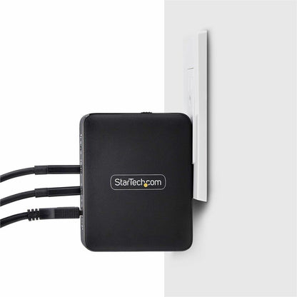 StarTech.com 140W USB-C GaN Wall Charger with 3 USB-C Ports and 1 USB-A for MacBook Pro, Dell XPS, and More