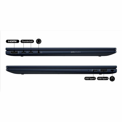 HP EliteBook X Flip G1i 14" Notebook Next Gen AI PC - WUXGA - 1920 x 1200 - (Intel Core Ultra 7 266V Octa-core (8 Core) - 16 GB Total RAM - 16 GB On-board Memory - 512 GB SSD - Smart Buy