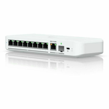 Ubiquiti Inc. USW-Flex-2.5G-8 Flex Ethernet Switch – 10 Gigabit LAN with 9 Ports and SFP+ Uplink